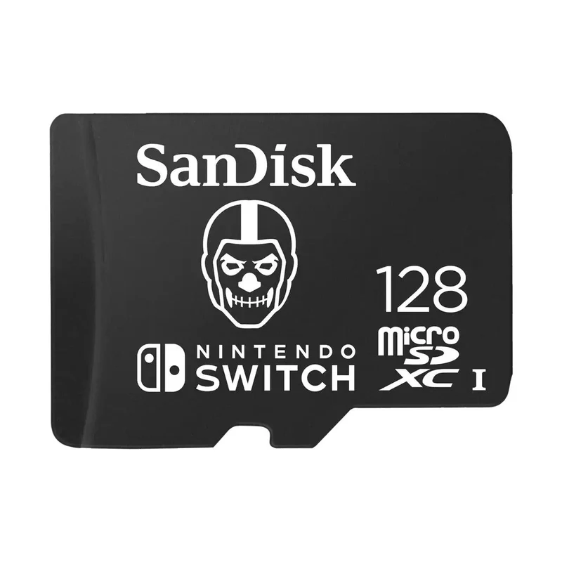 Sandisk 128GB MICROSDXC UHS-I 100MB/S Memory Card For Nintendo Switch - Fortnite Edition (SDSQXAO-128G-GN6ZG)