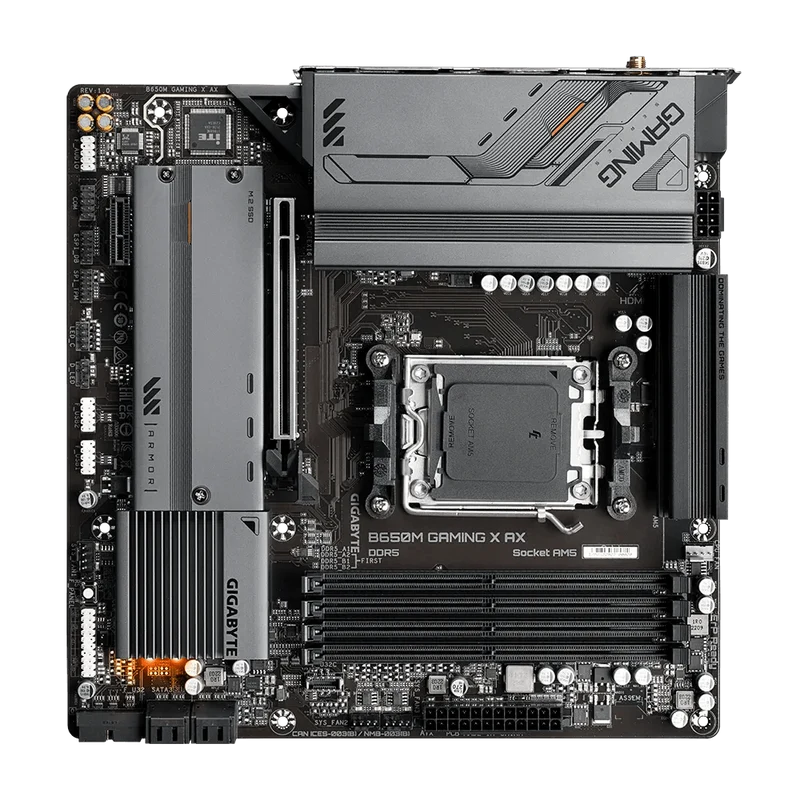Gigabyte B650M Gaming X AX Motherboard