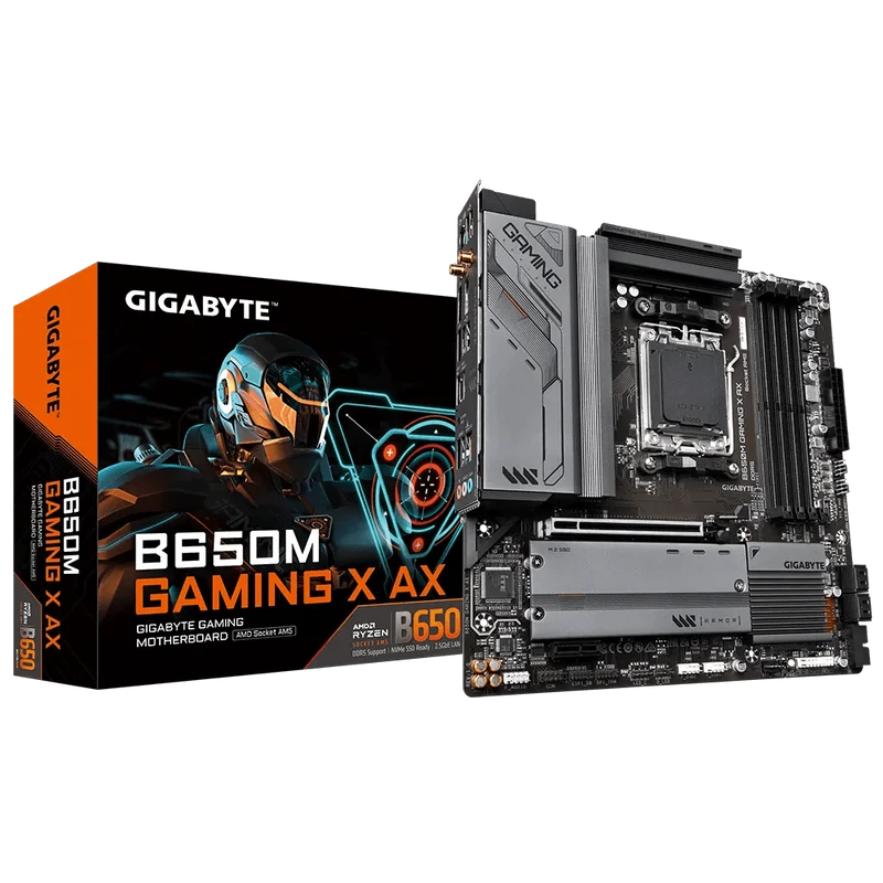 Gigabyte B650M Gaming X AX Motherboard