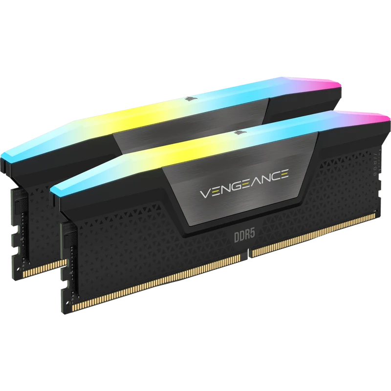 Corsair Vengeance RGB 64GB (2X32GB) 6000MHZ DDR5 DRAM Memory Kit (CMH64GX5M2B6000C40)