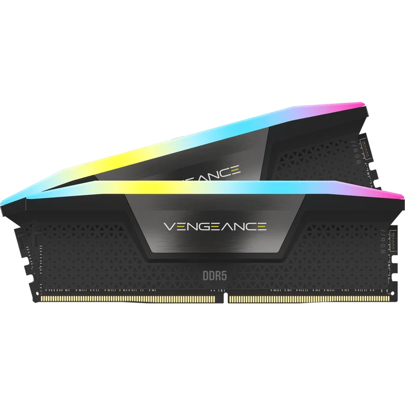Corsair Vengeance RGB 64GB (2X32GB) 6000MHZ DDR5 DRAM Memory Kit (CMH64GX5M2B6000C40)