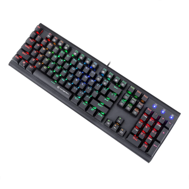 Gofreetech MK700 104-KEYS RGB Mechanical Gaming Keyboard (Brown Switch) + GFT M006 Wireless Optical Mouse Bundle