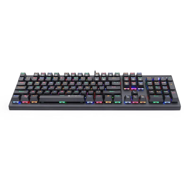 Gofreetech MK700 104-KEYS RGB Mechanical Gaming Keyboard (Brown Switch) + GFT M006 Wireless Optical Mouse Bundle