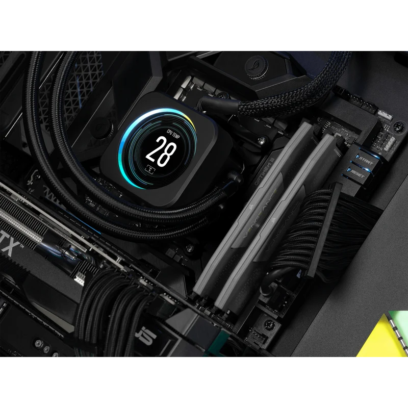 Corsair Vengeance 64GB (2X32GB) 6000MHZ DDR5 DRAM Memory Kit For AMD (CMK64GX5M2B6000Z40)