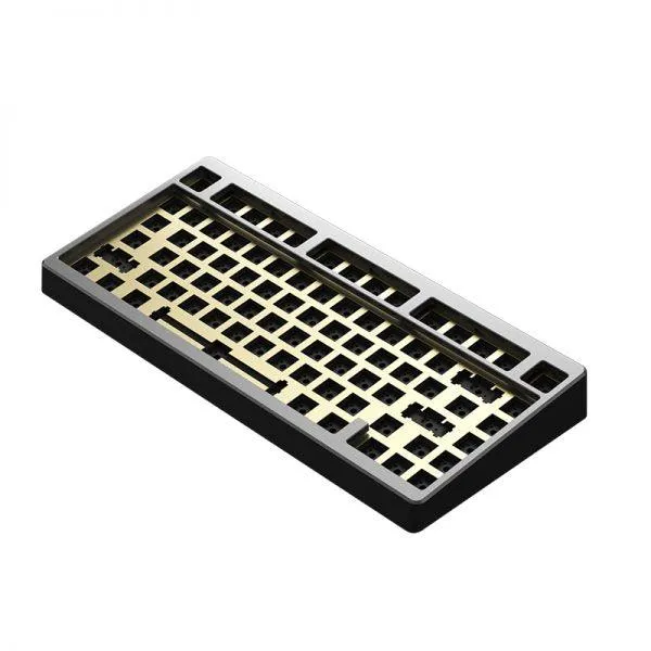 AKKO ACR Top 75 Kit RGB Hot-Swappable Mechanical Keyboard DIY Kit With Top Mount Stracture (Gray) (Aluminum)