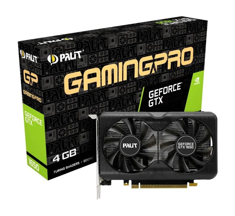 Palit GeForce GTX 1650 GamingPro 4GB GDDR6 Graphics Card