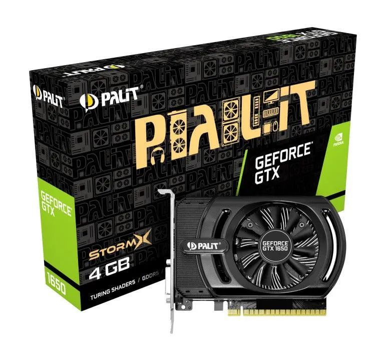 Palit GeForce GTX 1650 Storm X 4GB GDDR5 Graphics Card