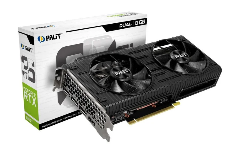 Palit GeForce RTX 3060 TI Dual 8GB GDDR6 Graphics Card
