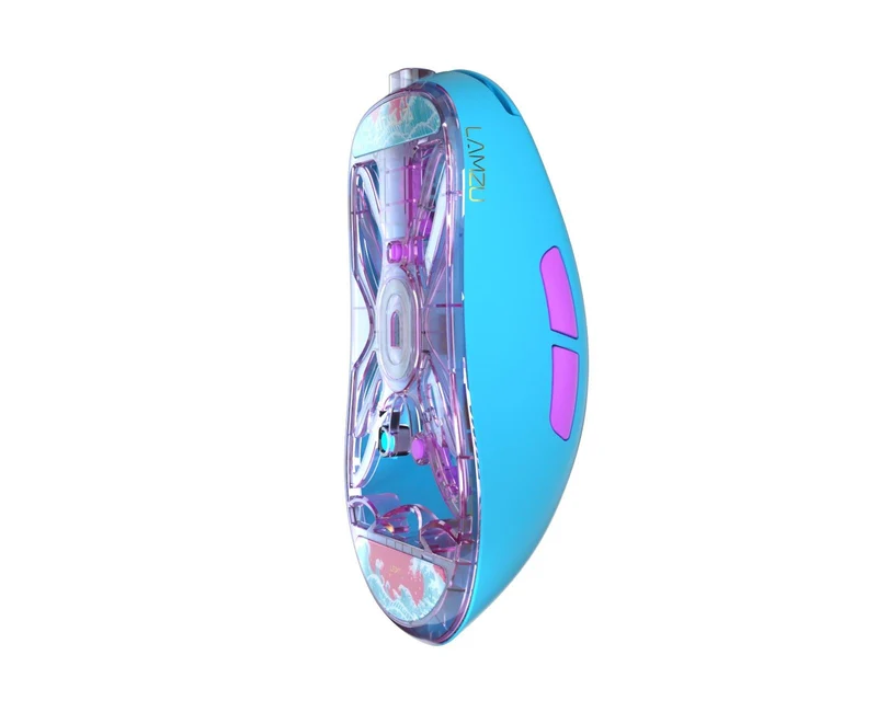 Lamzu Atlantis Superlight Wireless Gaming Mouse (Miami Blue)