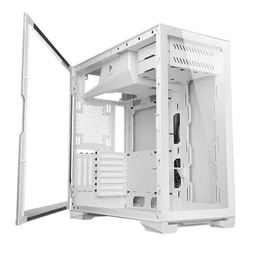Antec P120 Crystal White ATX Mid-Tower Case + Antec 30X60 Gaming Mouse Pad