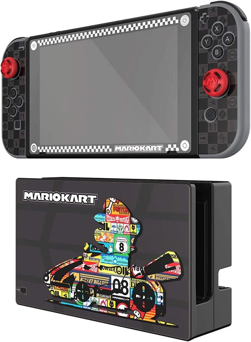 NSW PDP Play & Protect Skins Mario Kart Edition (500-057)