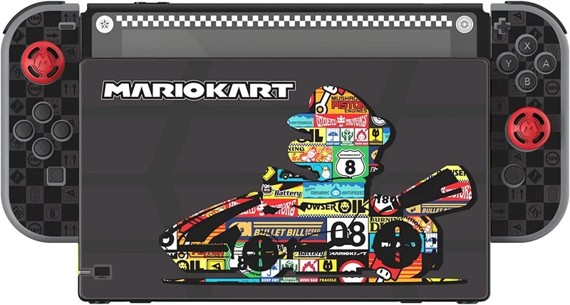NSW PDP Play & Protect Skins Mario Kart Edition (500-057)
