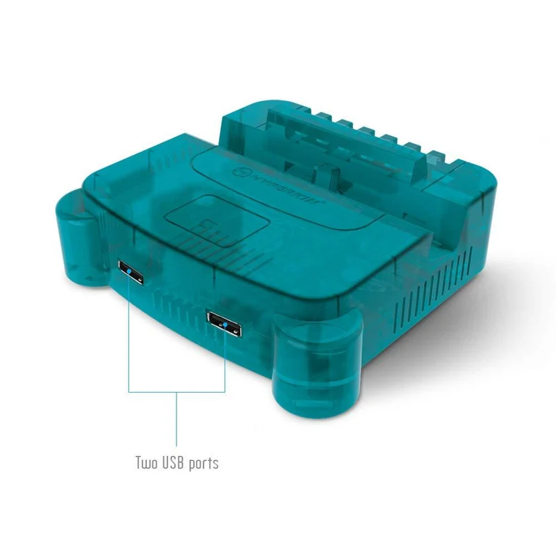 NSW Hyperkin Retron S64 Console Dock For Switch Translucent Blue (M07390-TQ)