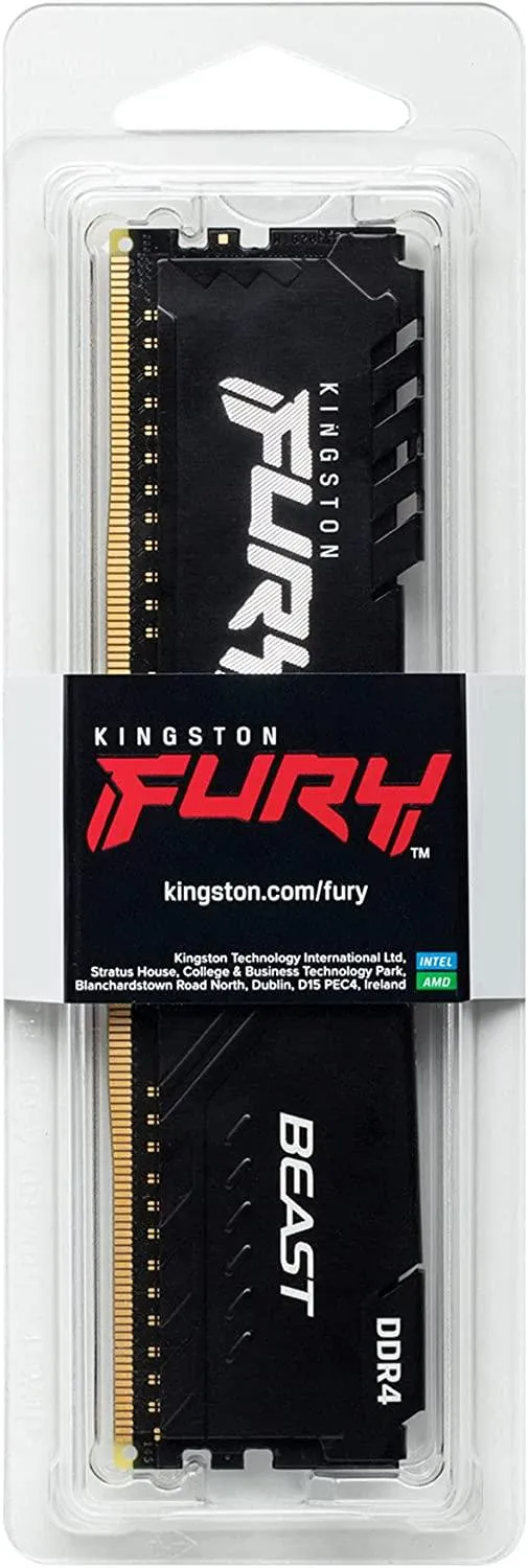 Kingston Fury Beast 8GB DDR4 2666MHZ Memory (KF426C16BB/8)