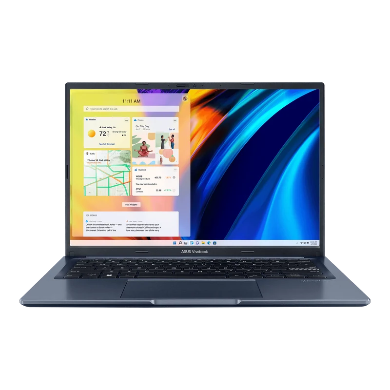 Asus Vivobook 14X OLED X1403ZA-KM116WS Laptop (Quiet Blue) | 14" 2.8K | i5-12500H | 8 GB RAM DDR4 | 512 GB SSD | Intel UHD Graphics | Windows 11 Home | MS Office Home & Student 2021 | Asus BP1504 Casual Backpack