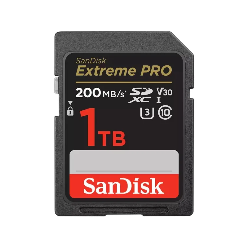 Sandisk Extreme Pro 1TB 200MB/S SDHC/SDXC UHS-I Card (SDSDXXD-1T00-GN4IN)