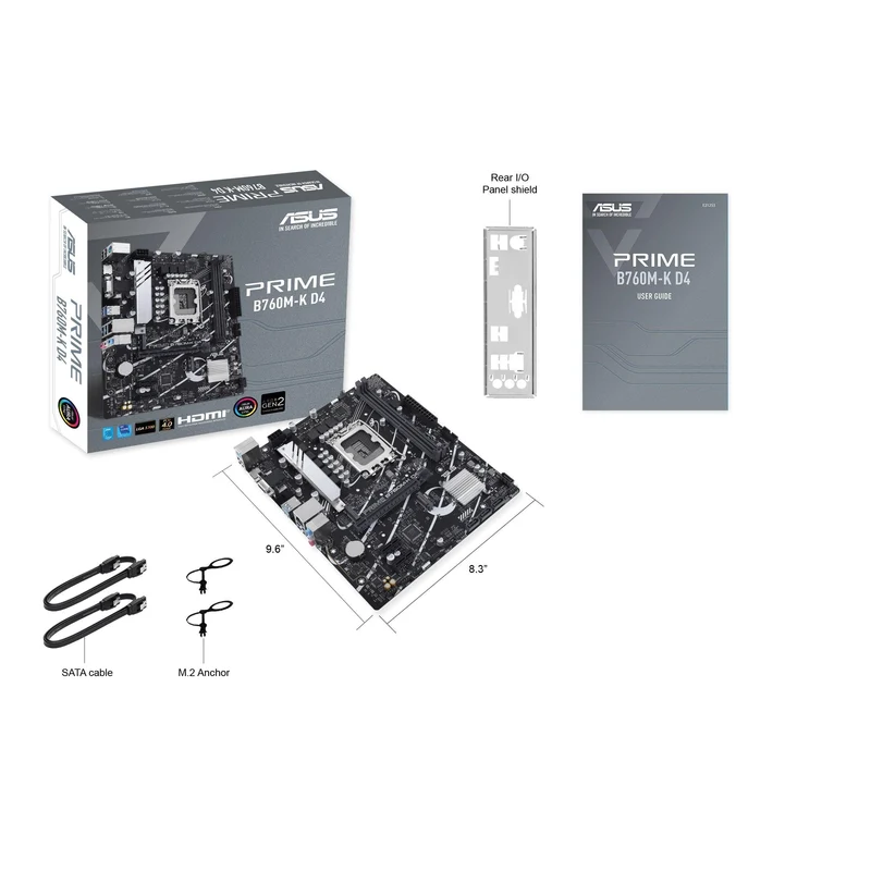 Asus Prime B760M-K D4 Motherboard