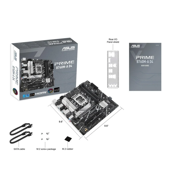 Asus Prime B760M-A D4 Motherboard