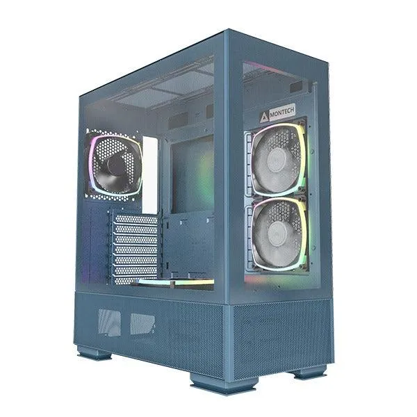 Montech Sky Two Mid Tower ATX Case (Morroco Blue)