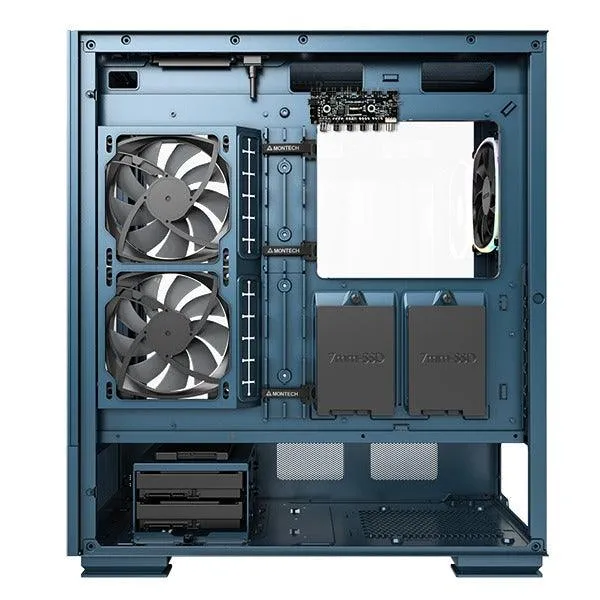 Montech Sky Two Mid Tower ATX Case (Morroco Blue)
