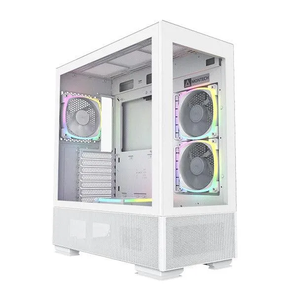Montech Sky Two Mid Tower ATX Case (White)