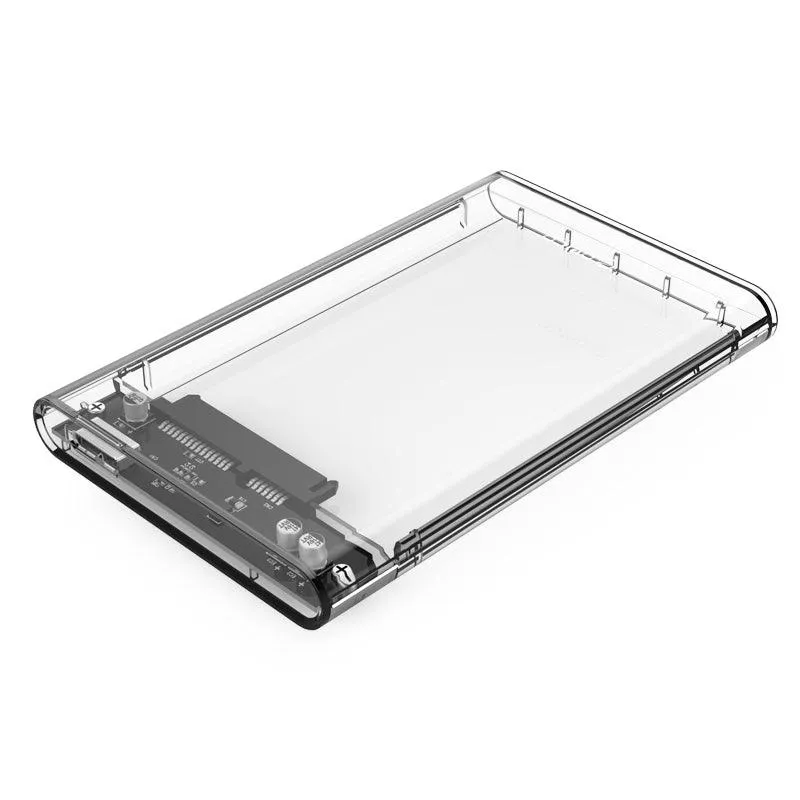 Orico 2.5 Inch USB 3.0 Hard Drive Enclosure (Transparent) (2139U3)