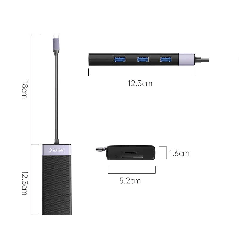 Orico 10-in-1 Type-C Docking Station (MDK-10P)