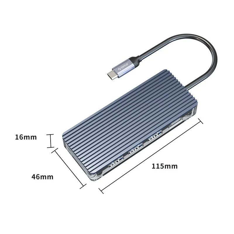 Orico 6-in-1 Type-C Docking Station (WB-6TS)