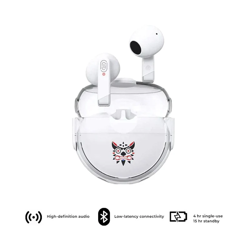 Onikuma T31 TWS Wireless Earphone (White)
