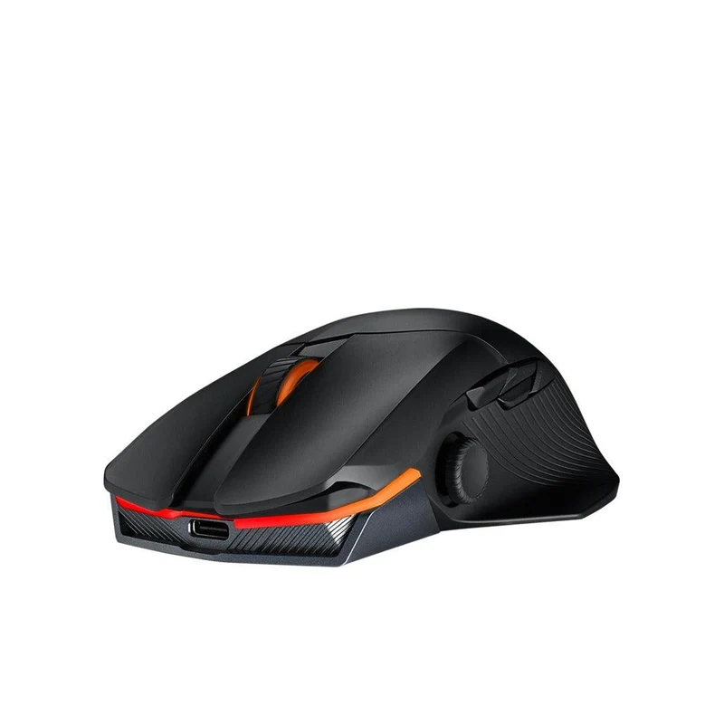 Asus ROG Chakram X Origin Wireless RGB Gaming Mouse (Translucent Black & Silver)