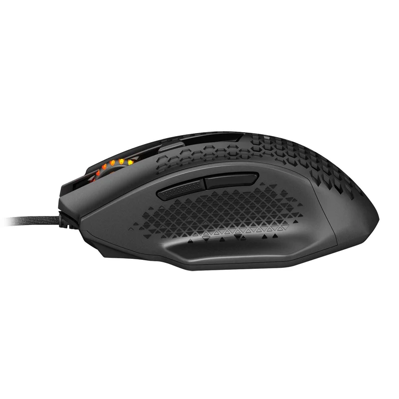 Redragon Bomber Lightweight Honeycomb Gaming Mouse (Black) (M722)
