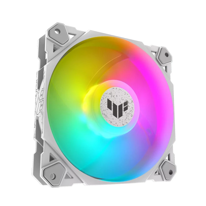 ASUS TUF Gaming TF120 ARGB Fan - Triple Pack With ARGB Controller (White)