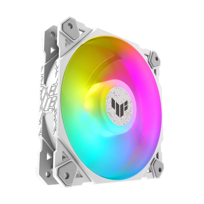 ASUS TUF Gaming TF120 ARGB Fan - Triple Pack With ARGB Controller (White)
