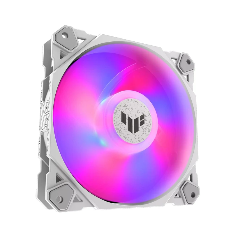 ASUS TUF Gaming TF120 ARGB Fan - Triple Pack With ARGB Controller (White)
