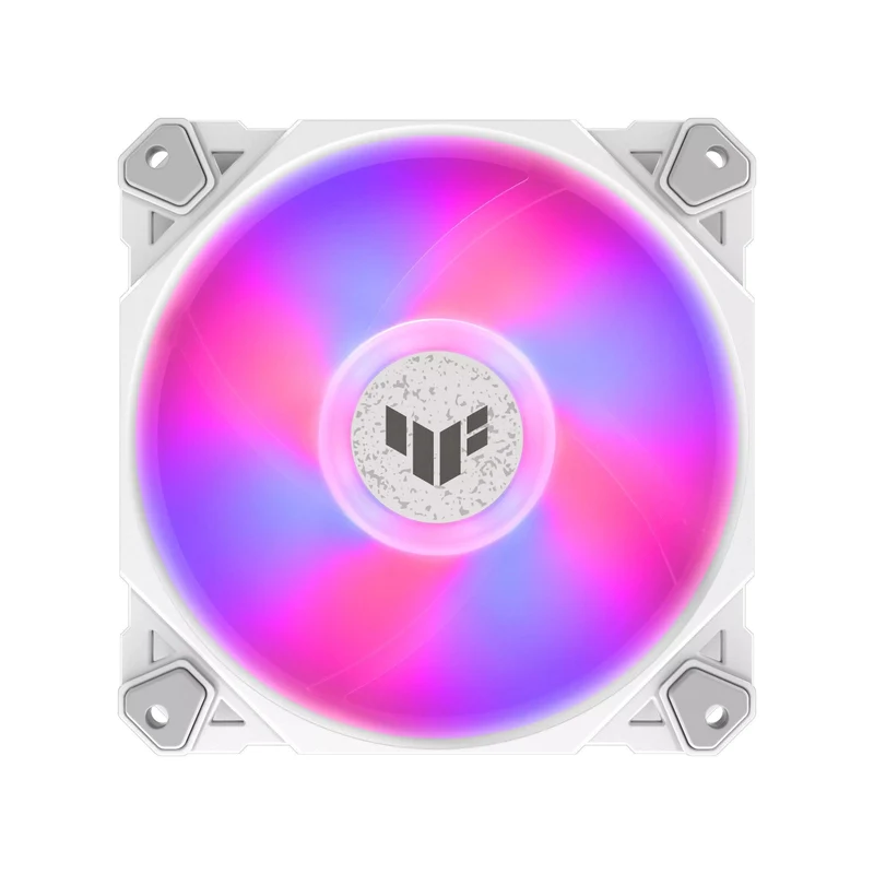 ASUS TUF Gaming TF120 ARGB Fan - Triple Pack With ARGB Controller (White)