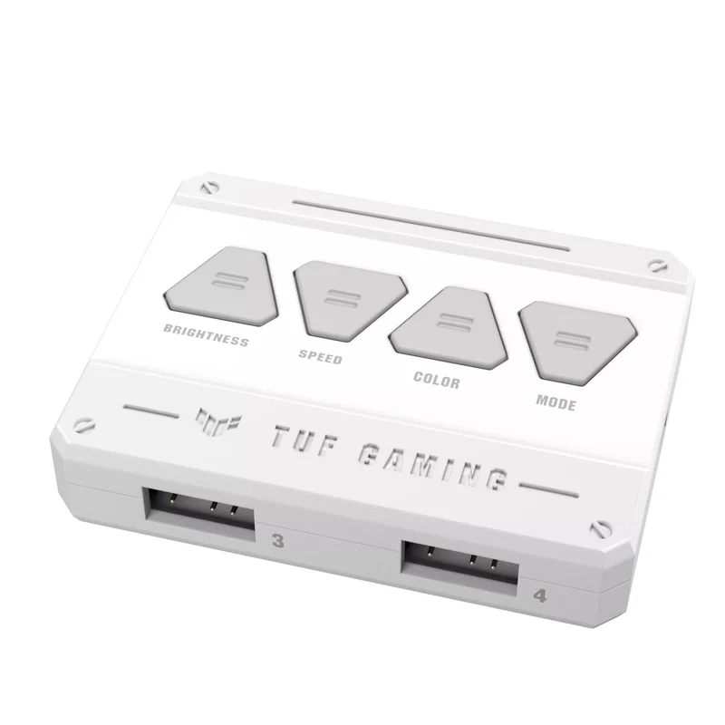 ASUS TUF Gaming TF120 ARGB Fan - Triple Pack With ARGB Controller (White)
