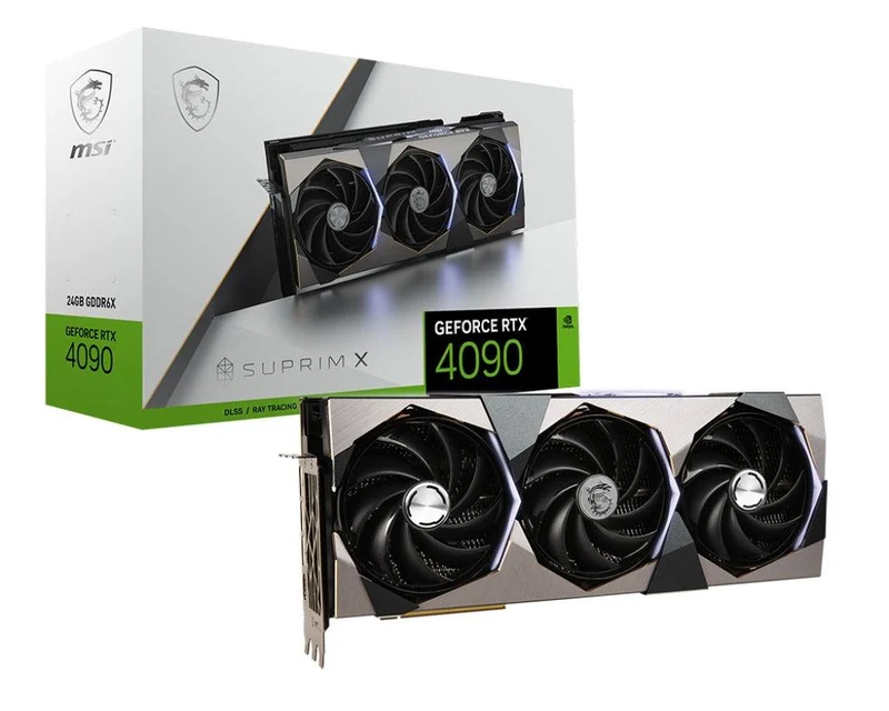 MSI GeForce RTX 4090 Suprim X 24G GDDR6X Graphics Card