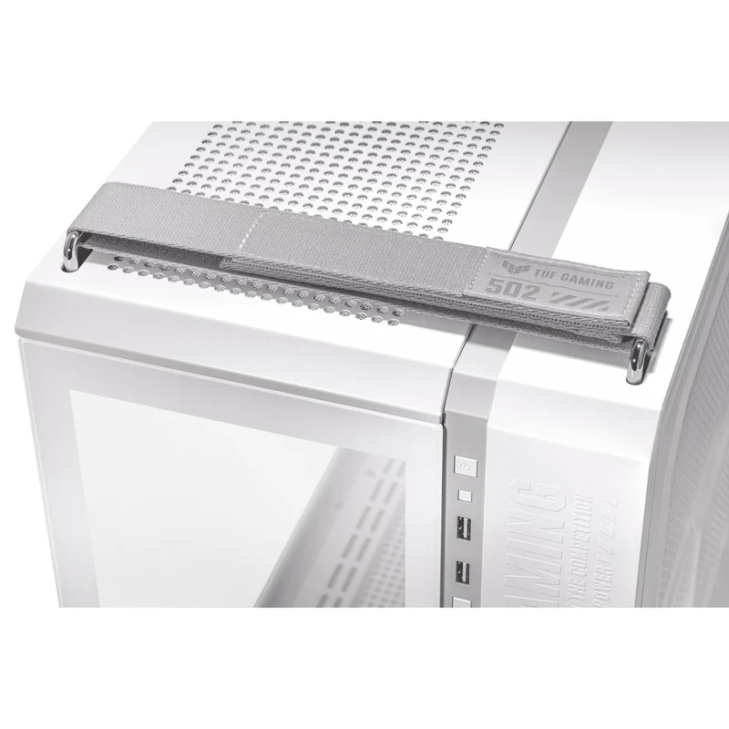 ASUS TUF GT502 PC Gaming Case (White)