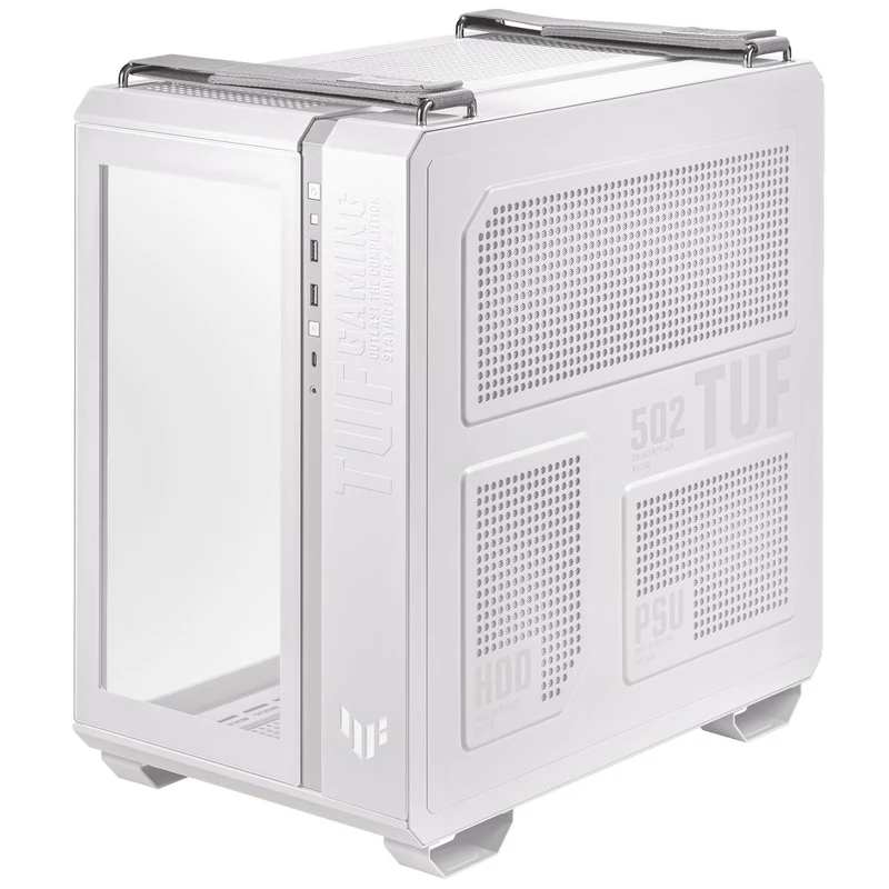 ASUS TUF GT502 PC Gaming Case (White)