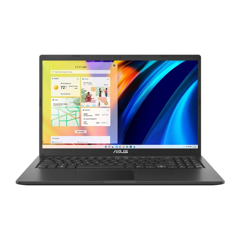 Asus Vivobook 15 X1500EP-BQ543WS Laptop (Indie Black) | 15.6" FHD | i5-1135G7 | 8 GB DDR4 | 512 GB SSD | MX330 | Windows 11 Home | MS Office Home & Student 2021 | Asus BP1504 Casual Backpack