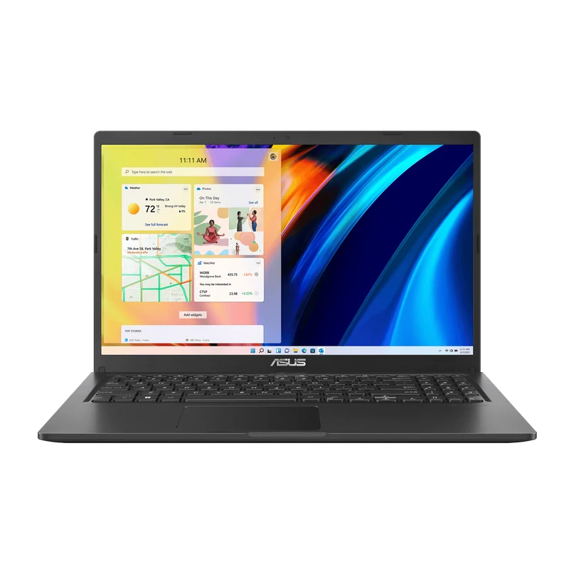 ASUS Vivobook 15 X1500EP-BQ542WS Laptop (Indie Black) | 15.6" FHD | Intel Core i7 1165G7 | 8GB DDR4 | 512GB SSD | GeForce MX330 | WIN11 + MS Office Home and Student + ASUS BP1504 Casual Backpack