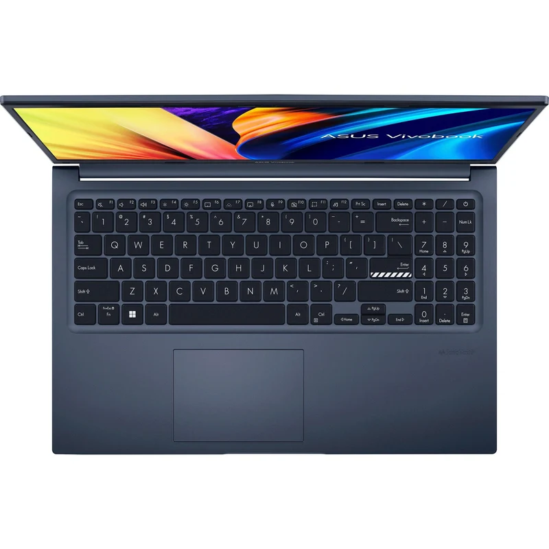 Asus Vivobook 15 X1502ZA-BQ167WS Laptop (Quiet Blue) | 15.6" FHD | i7-1260P | 8GB DDR4 | 512 GB SSD | Intel® UHD Graphics | Windows 11 Home | MS Office Home & Student 2021 | Asus BP1504 Casual Backpack