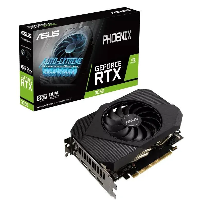 Asus GeForce RTX 3050 8GB Phoenix PCIE Graphics Card