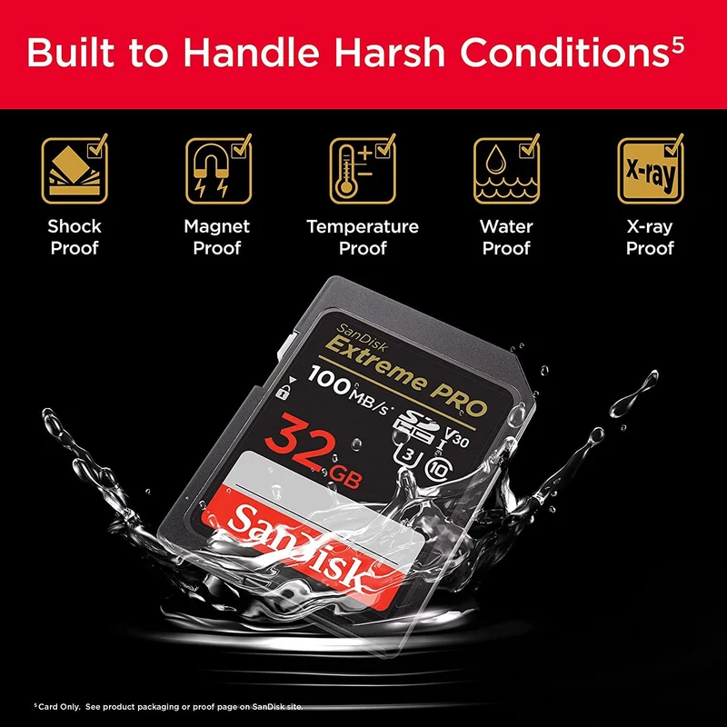 Sandisk Extreme Pro 32GB 100MB/S UHS-1 MICROSDXC Card For Mobile Gaming (SDSDXXO-032G-GN4IN)