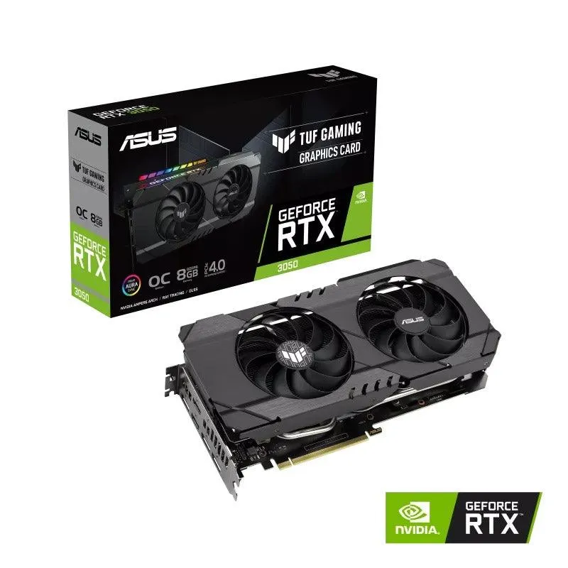 ASUS TUF Gaming GeForce RTX 3050 OC Edition 8GB Graphics Card