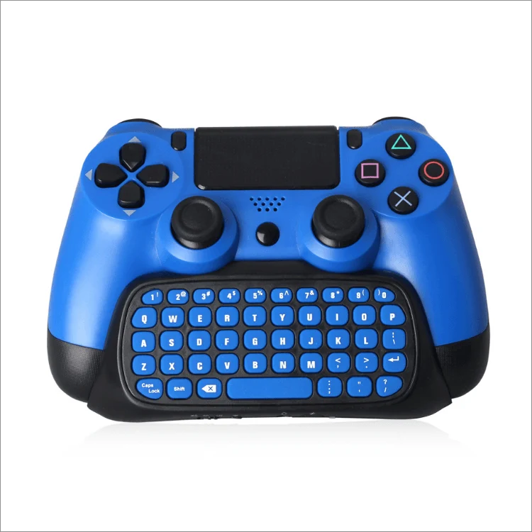 PS4 Wireless Keyboard for PS4 Controller (Dobe) (Blue/Black) TP4-022