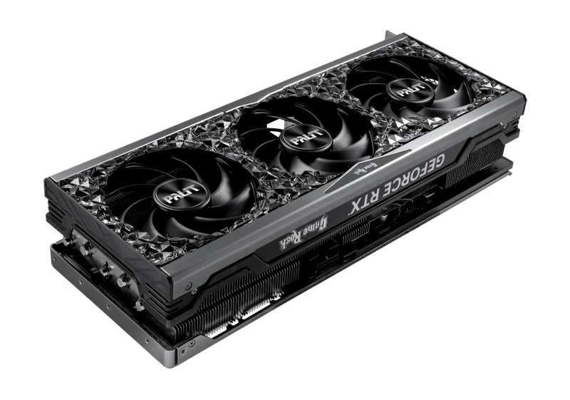 PALIT Geforce RTX 4080 Gamerock 16GB GDDR6X Graphics Card (Midnight Kaleidoscope)