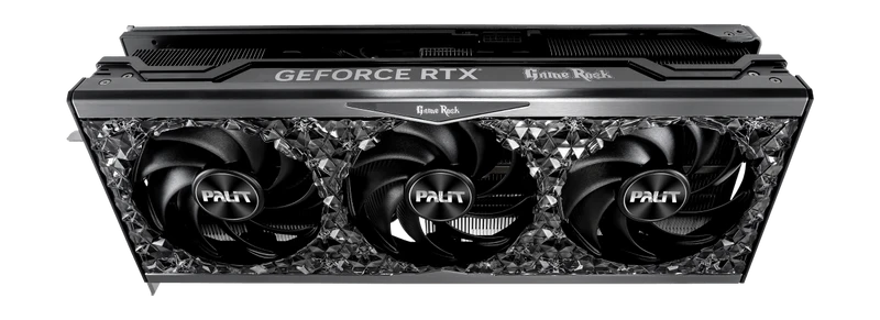 PALIT Geforce RTX 4080 Gamerock 16GB GDDR6X Graphics Card (Midnight Kaleidoscope)