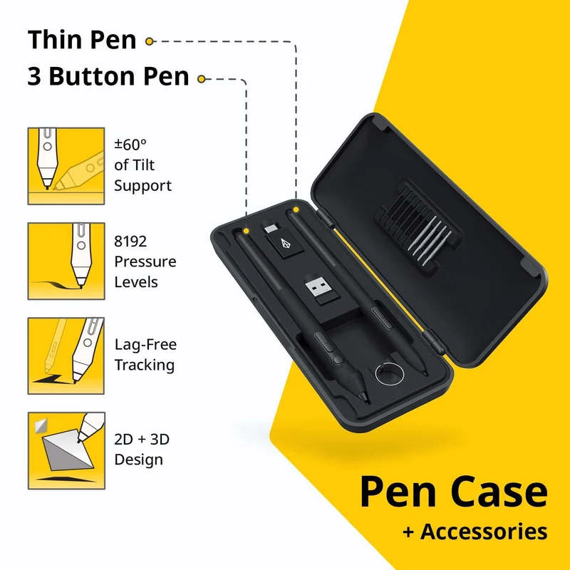 Xencelabs Pen Tablet Small (Carbon Black) (BPH0812W-A)