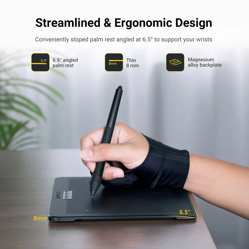 Xencelabs Pen Tablet Small (Carbon Black) (BPH0812W-A)